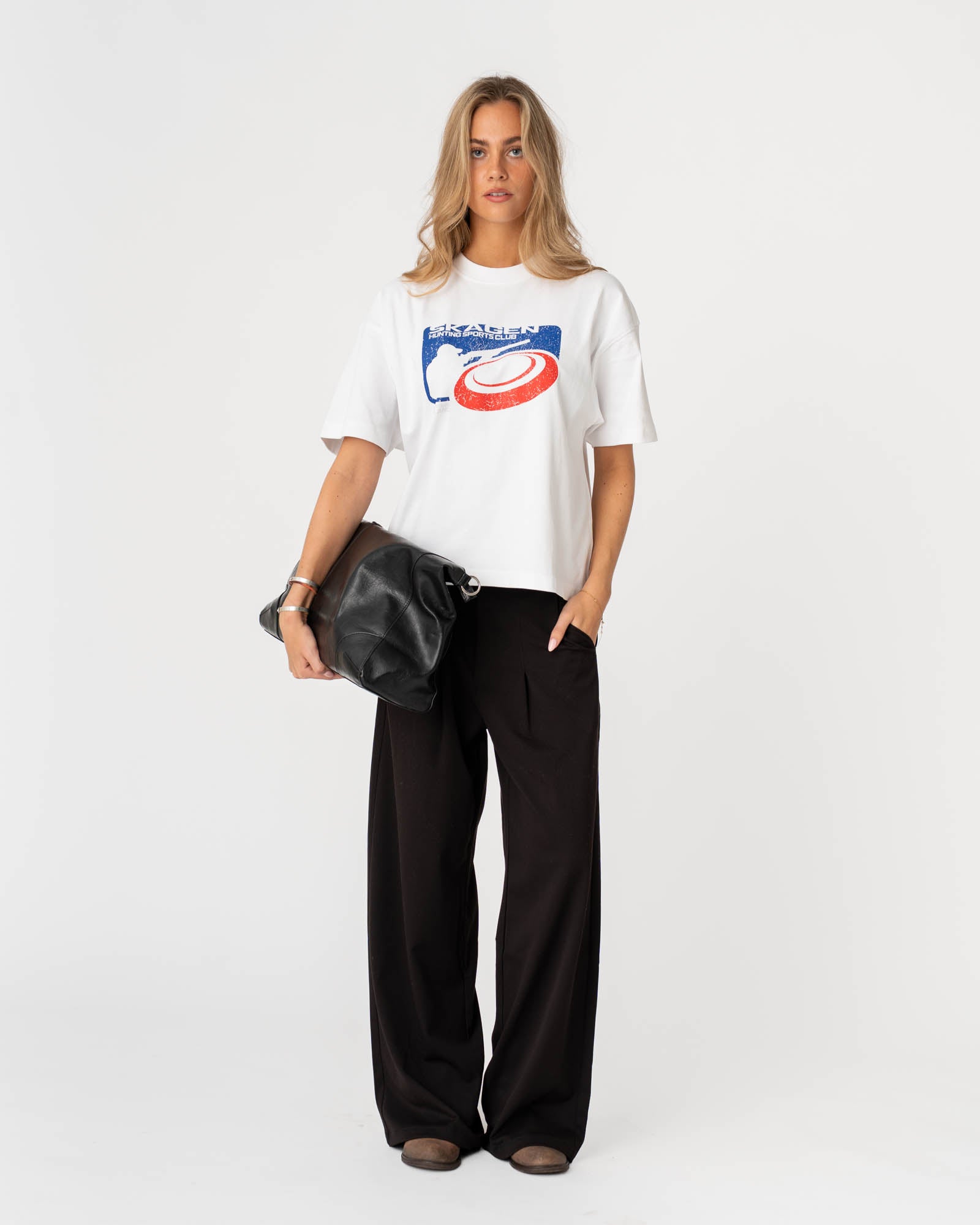 Graphic T-Shirt 'Sports Hunter' White