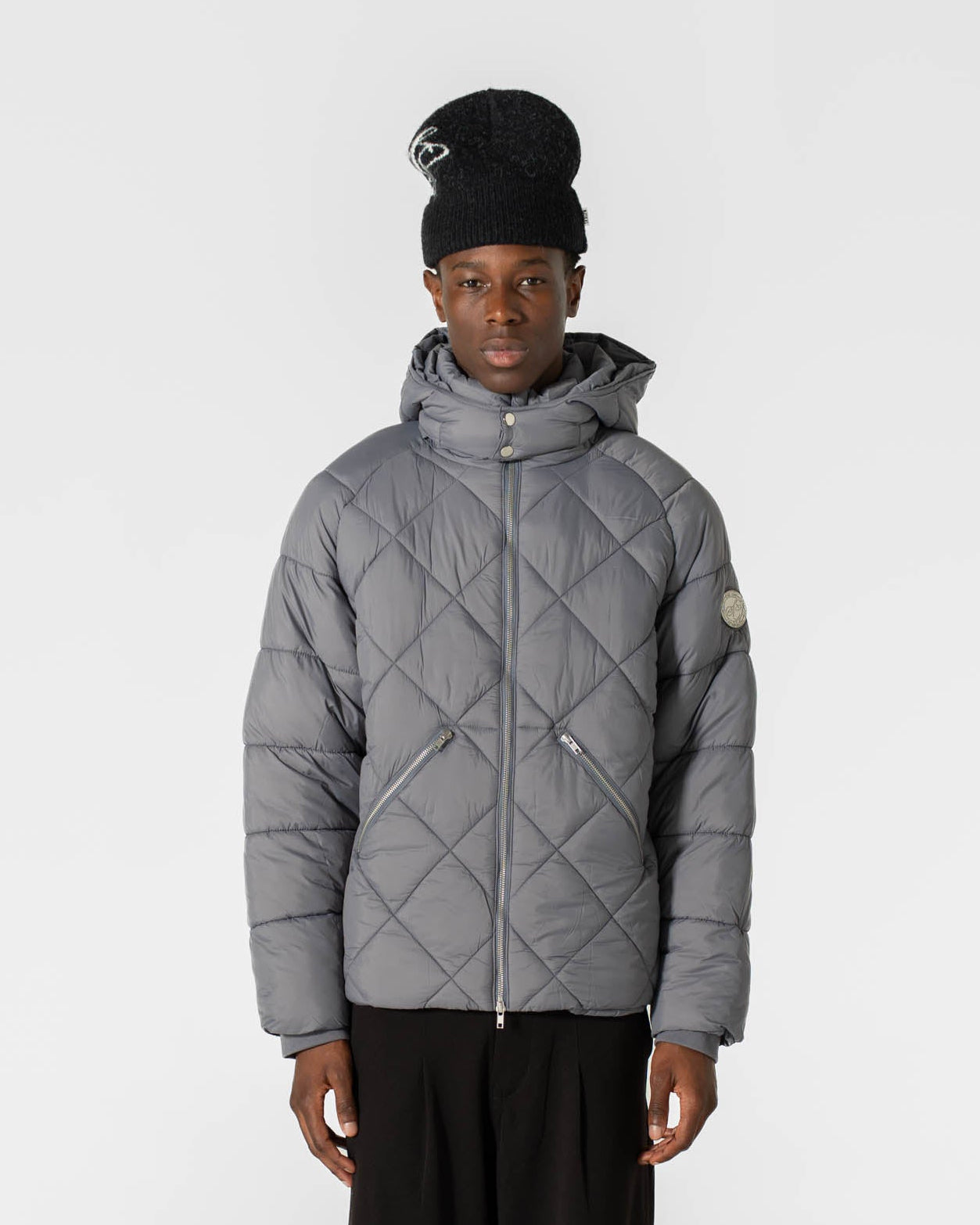 PUFFER JACKET GREY
