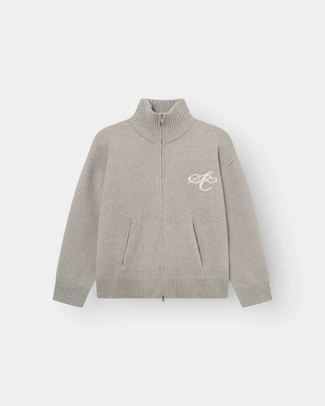 Vollzeigpullover hellgraue Dame