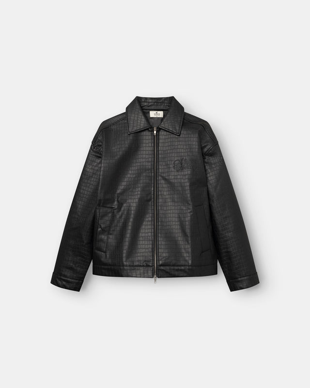 Croc -Jacke schwarz