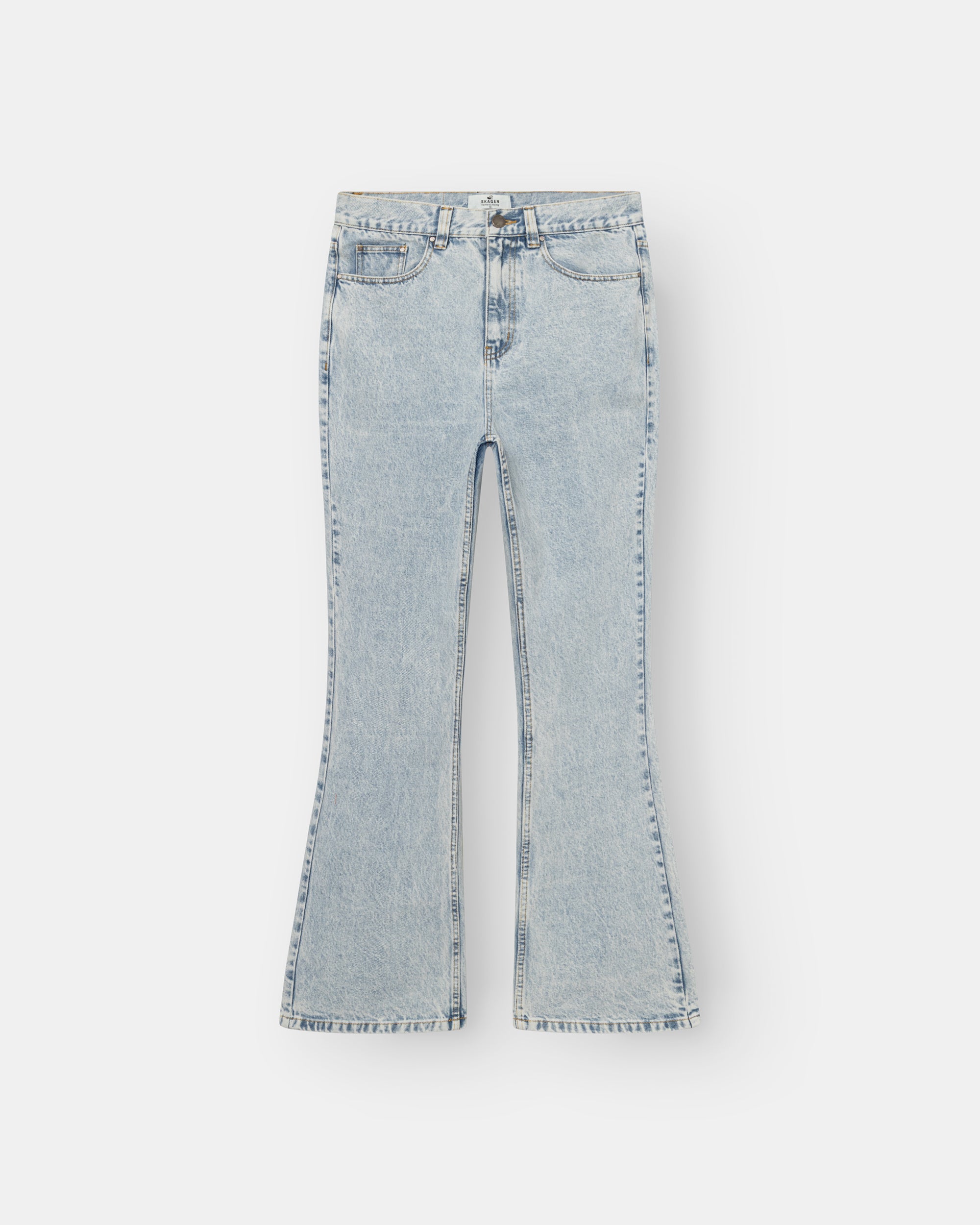 Bootcut Jeans hellblau