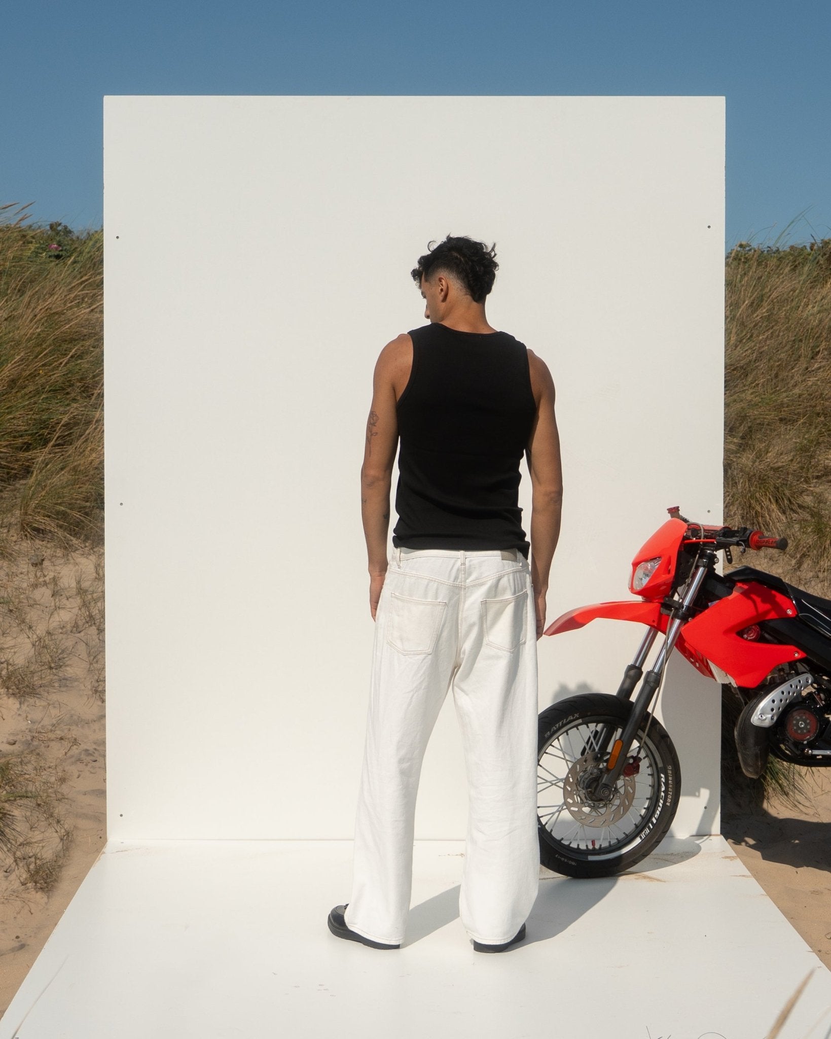 Baggy Denim Jeans White | Skagen - clothing.dk