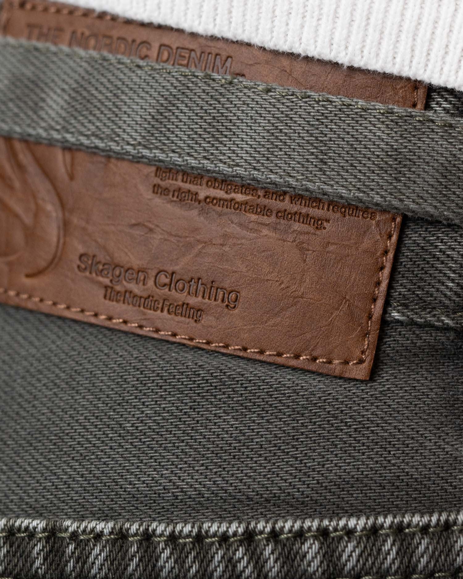 Belt Khaki | Skagen - clothing.dk