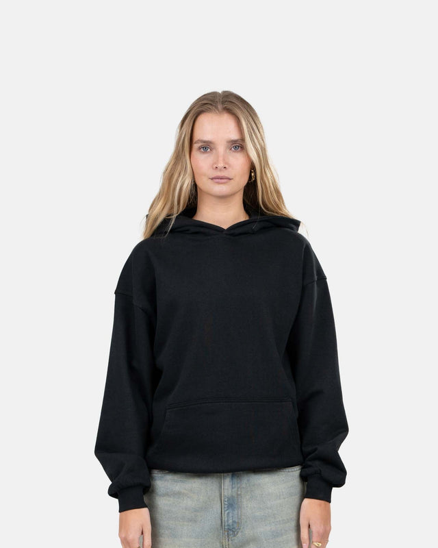 Blank Hoodie Black | Skagen - clothing.dk