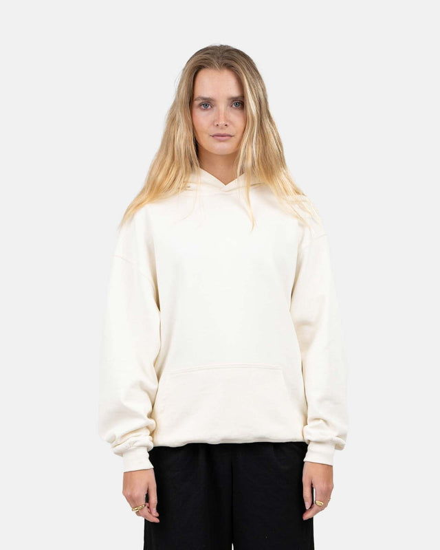 Blank Hoodie White | Skagen - clothing.dk