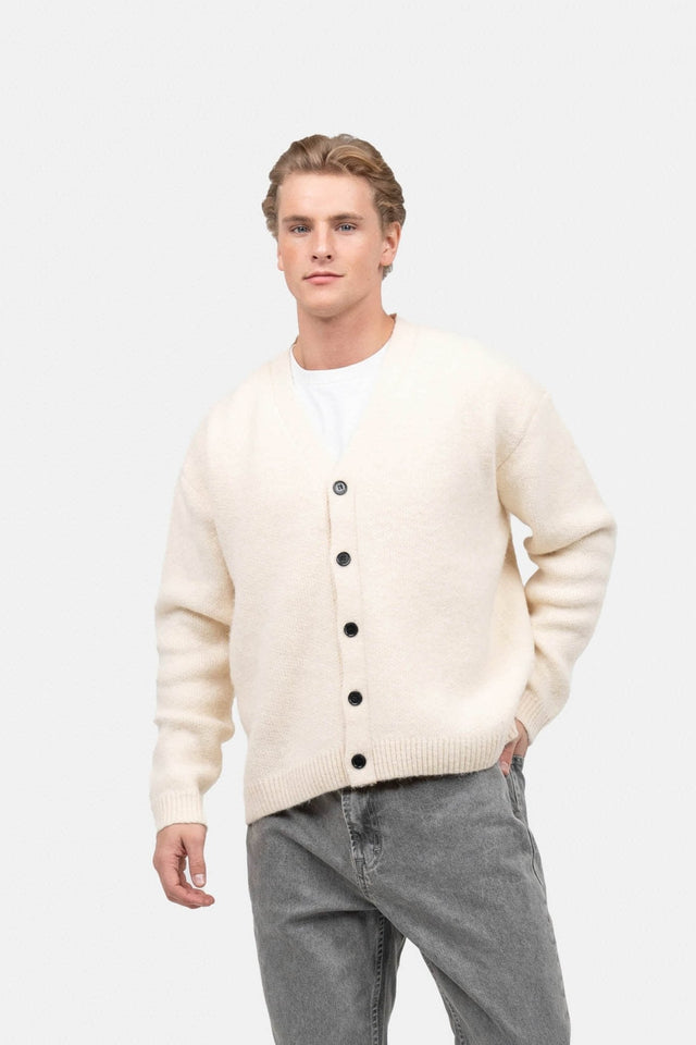 Cardigan Cremehvid |  Skagen-clothing.dk