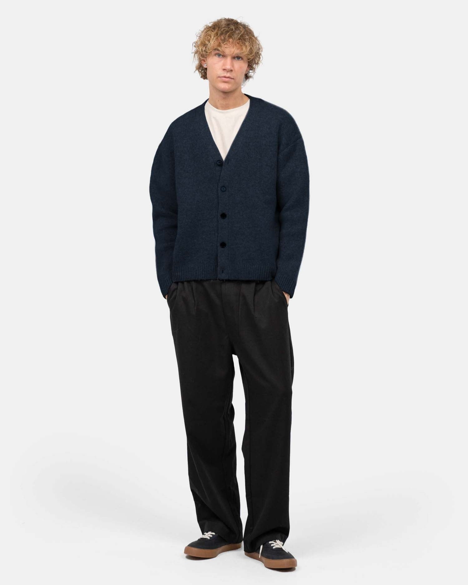 Cardigan Navy | Skagen - clothing.dk