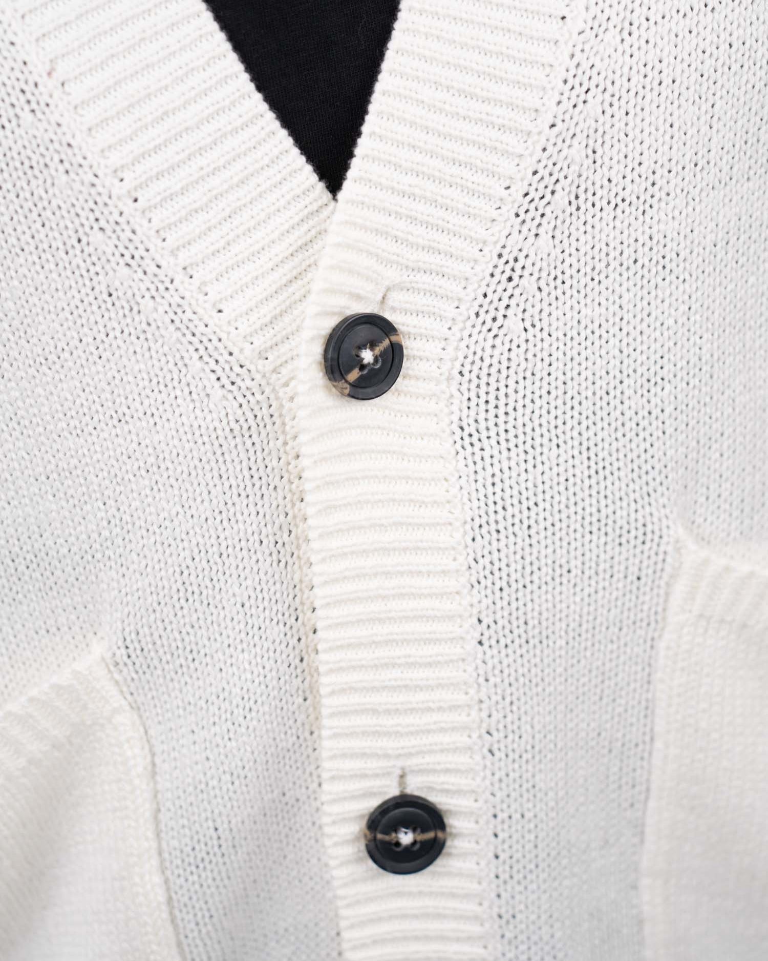 Cardigan With Pockets Hvid | Skagen - clothing.dk