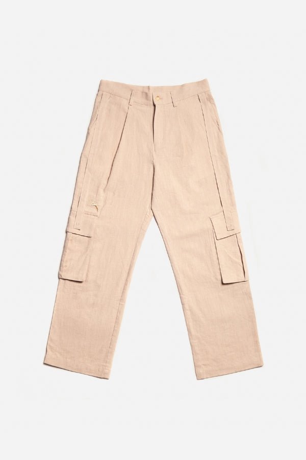 Cargo Hørbukser: Twelvepieces Collab Beige |  Skagen-clothing.dk