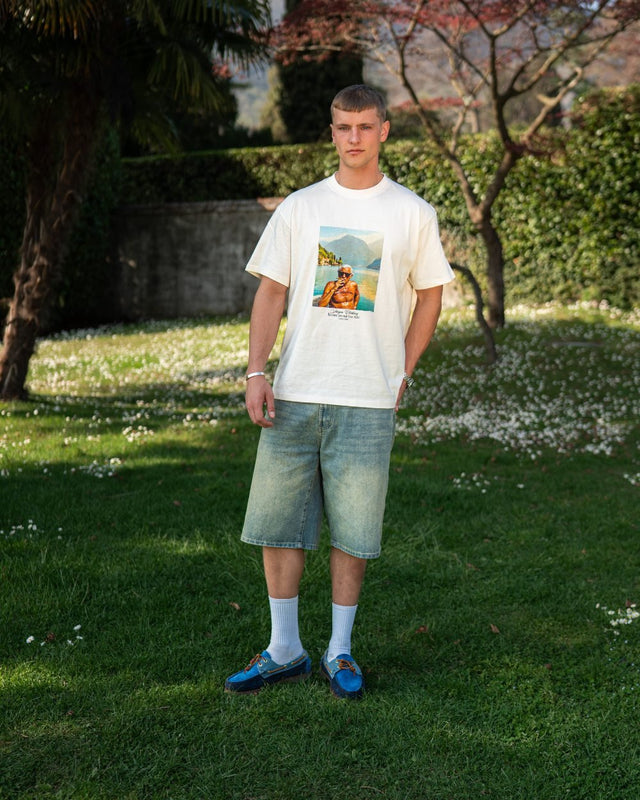 Como Graphic Tee Weiß