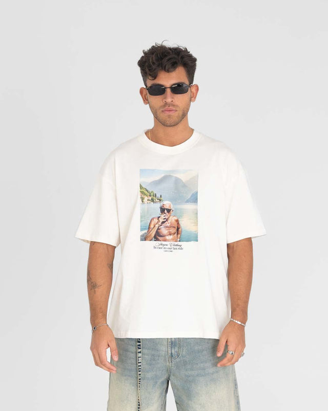 Como Graphic Tee Weiß