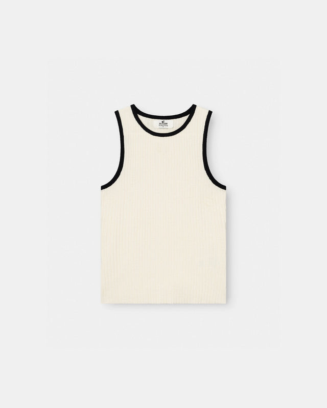 Contrast Tank Top Bright White | Skagen - clothing.dk