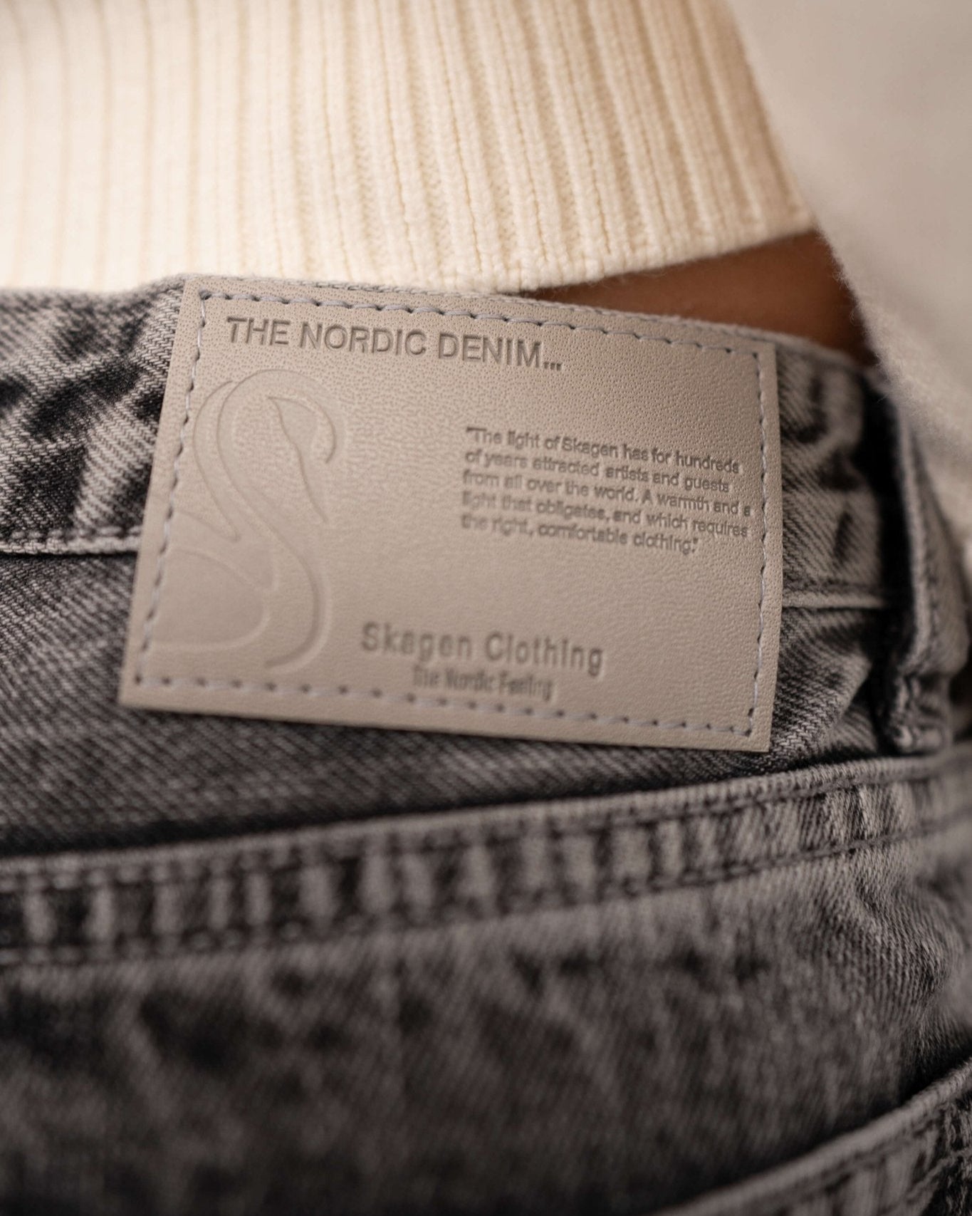 Denim Jeans Washed Grey | Skagen - clothing.dk