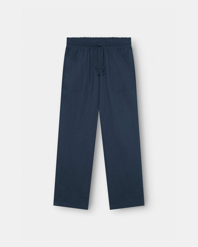 Hørbukser Lavtaljede Navy | Skagen - clothing.dk
