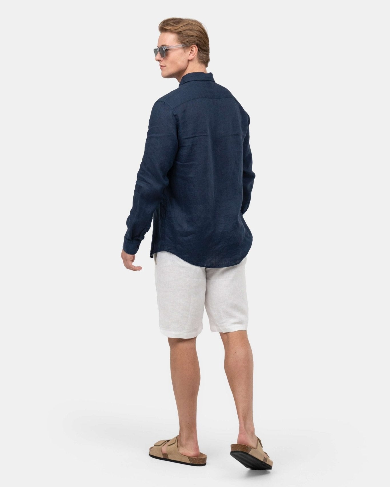 Hørshorts Hvid | Skagen - clothing.dk