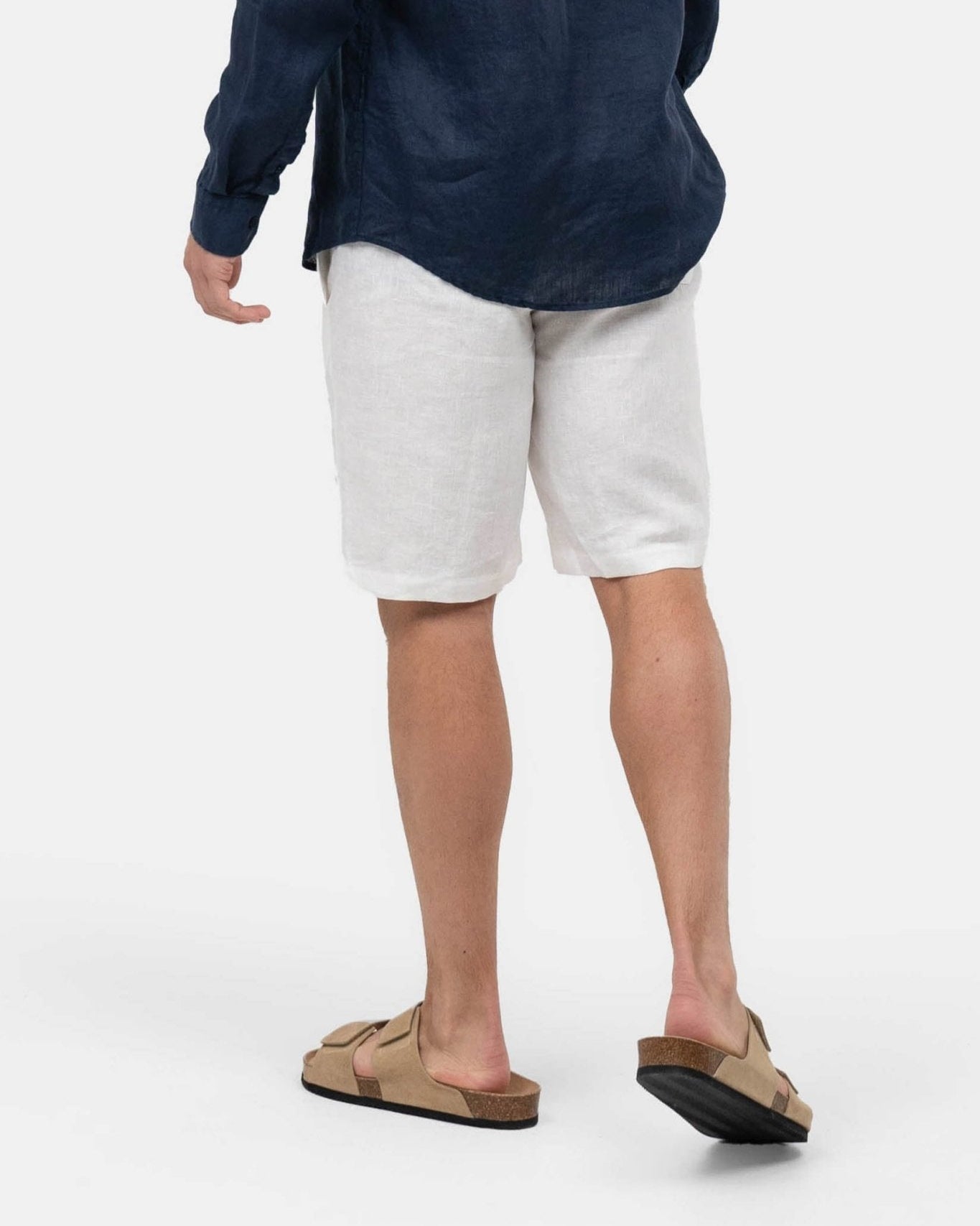 Hørshorts Hvid | Skagen - clothing.dk