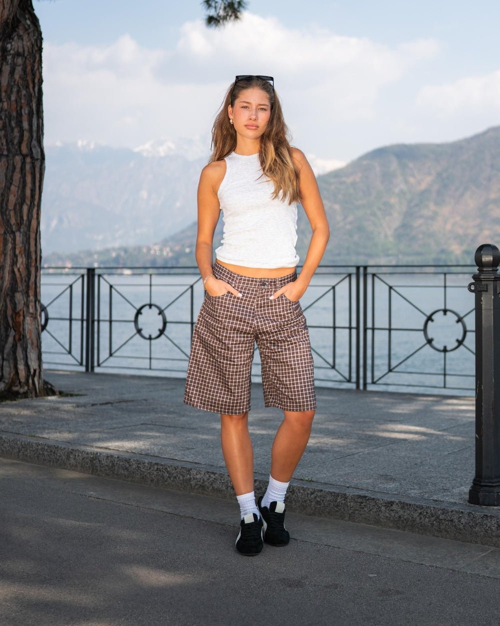 Jorts Checkered Pattern | Skagen - clothing.dk