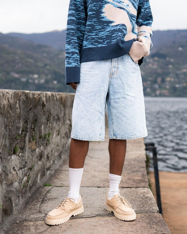 Jorts Hellblau