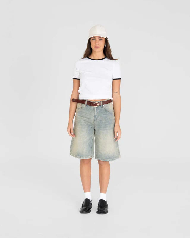 Jorts hellblau Vintagewäsche
