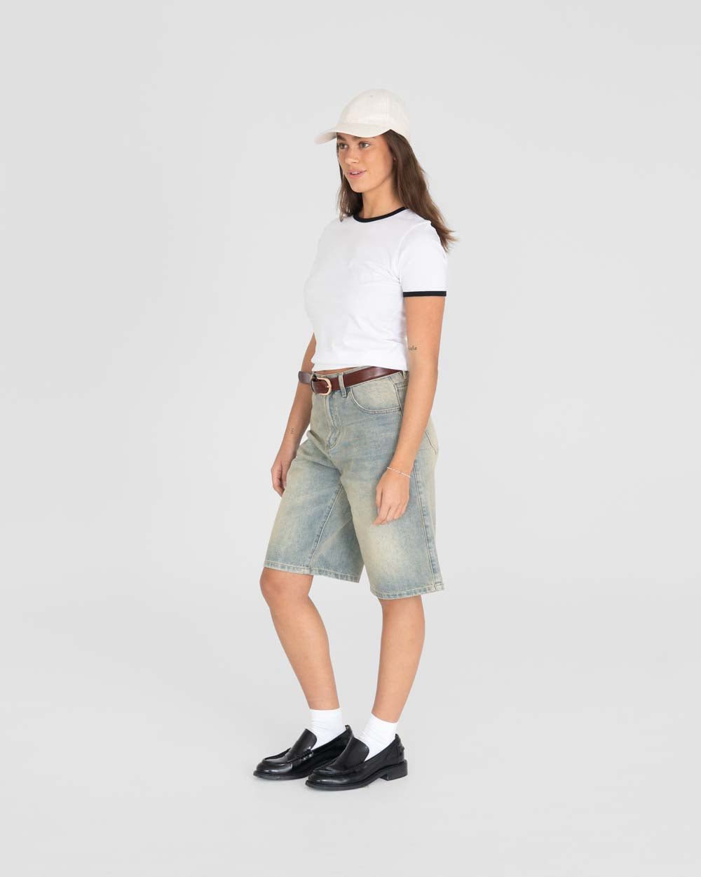 Jorts Light Blue Vintage Wash | Skagen - clothing.dk