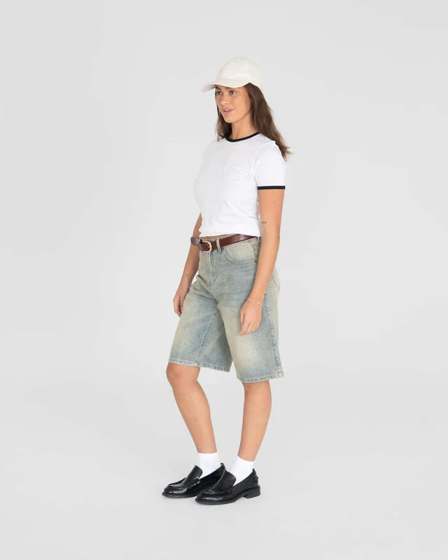 Jorts hellblau Vintagewäsche