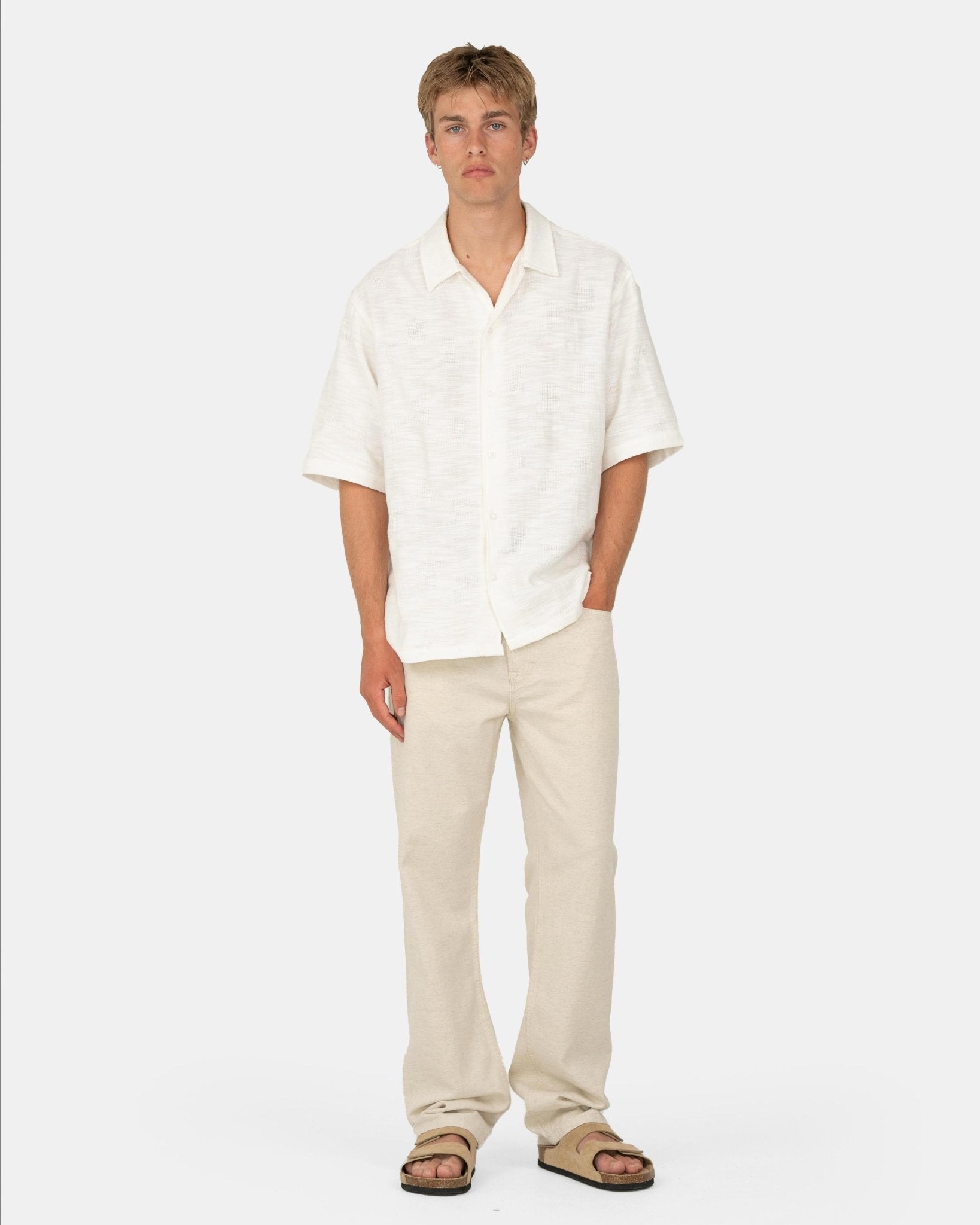 Knitted Shirt Christoffer x SC | Skagen - clothing.dk