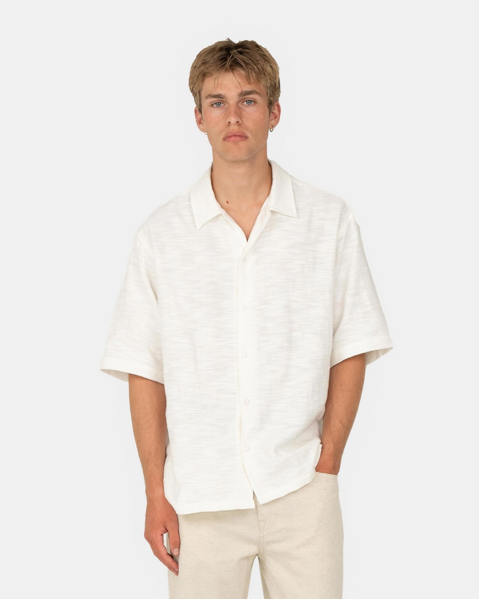 Knitted Shirt Christoffer x SC | Skagen - clothing.dk