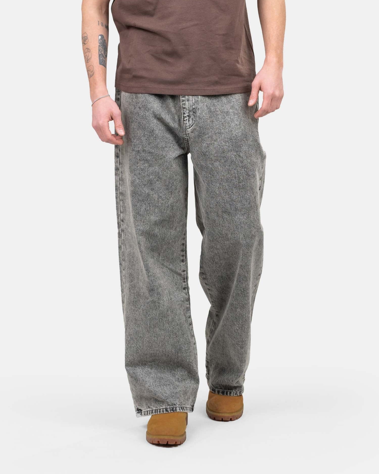 Loose Fit Denim Jeans Washed Grey | Skagen - clothing.dk