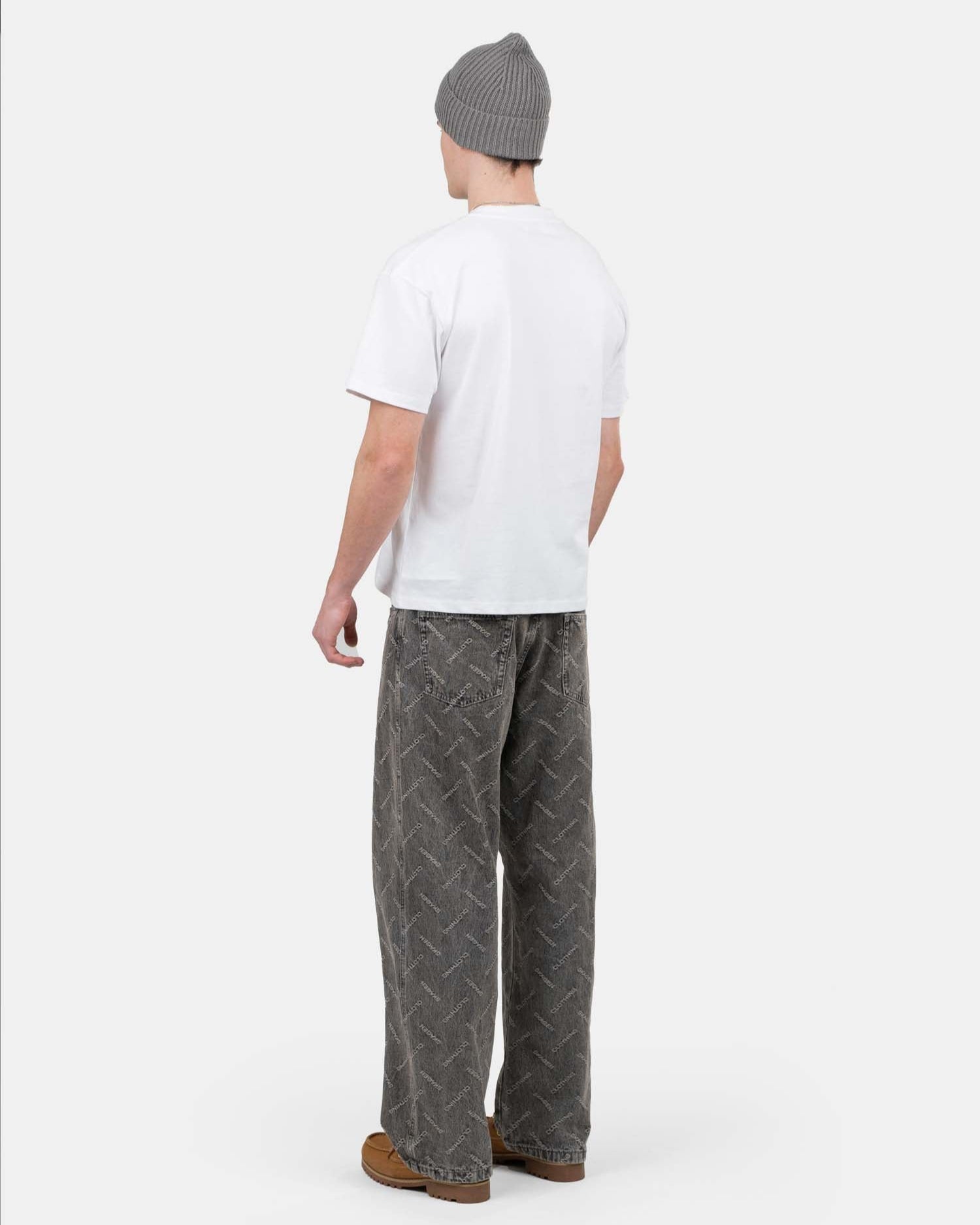 Monogram Denim Jeans Washed Grey | Skagen - clothing.dk