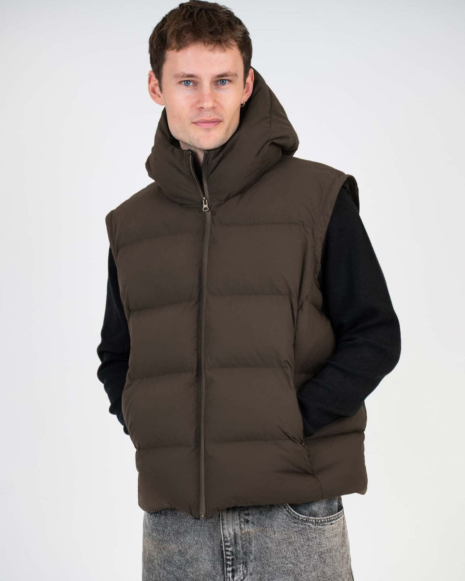 Puffer Jacket Brun | Skagen - clothing.dk