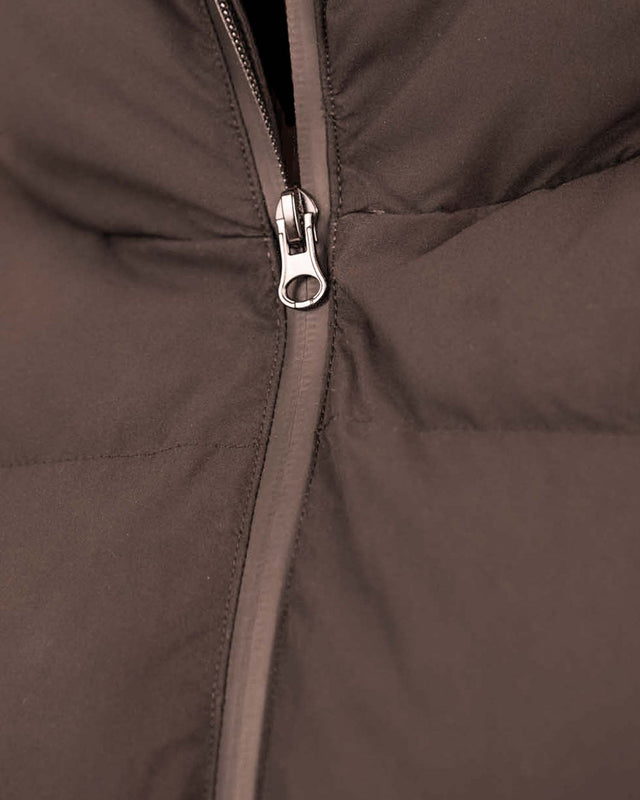Pufferjacke braun