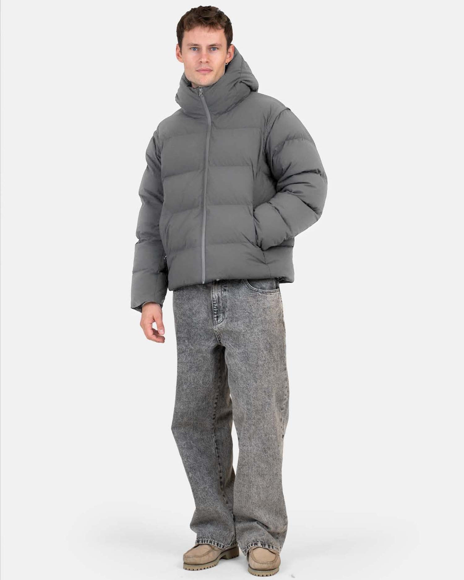 Puffer Jacket Grå | Skagen - clothing.dk