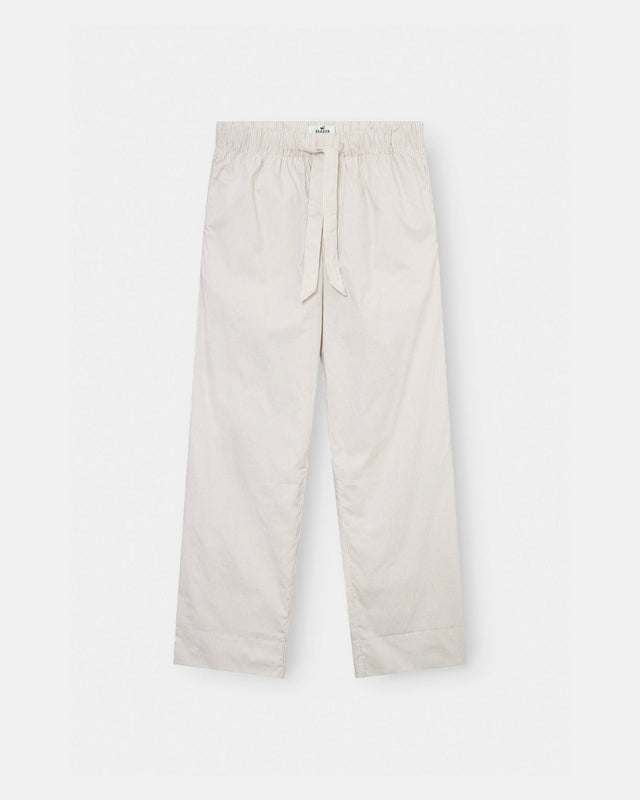 Pyjamas Pants Beige stribet | Skagen - clothing.dk