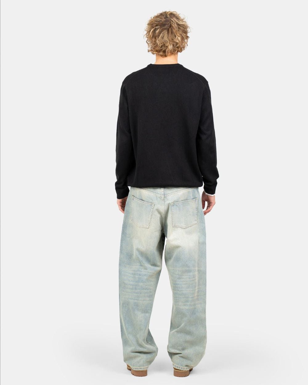 Striktrøje Sort | Skagen - clothing.dk