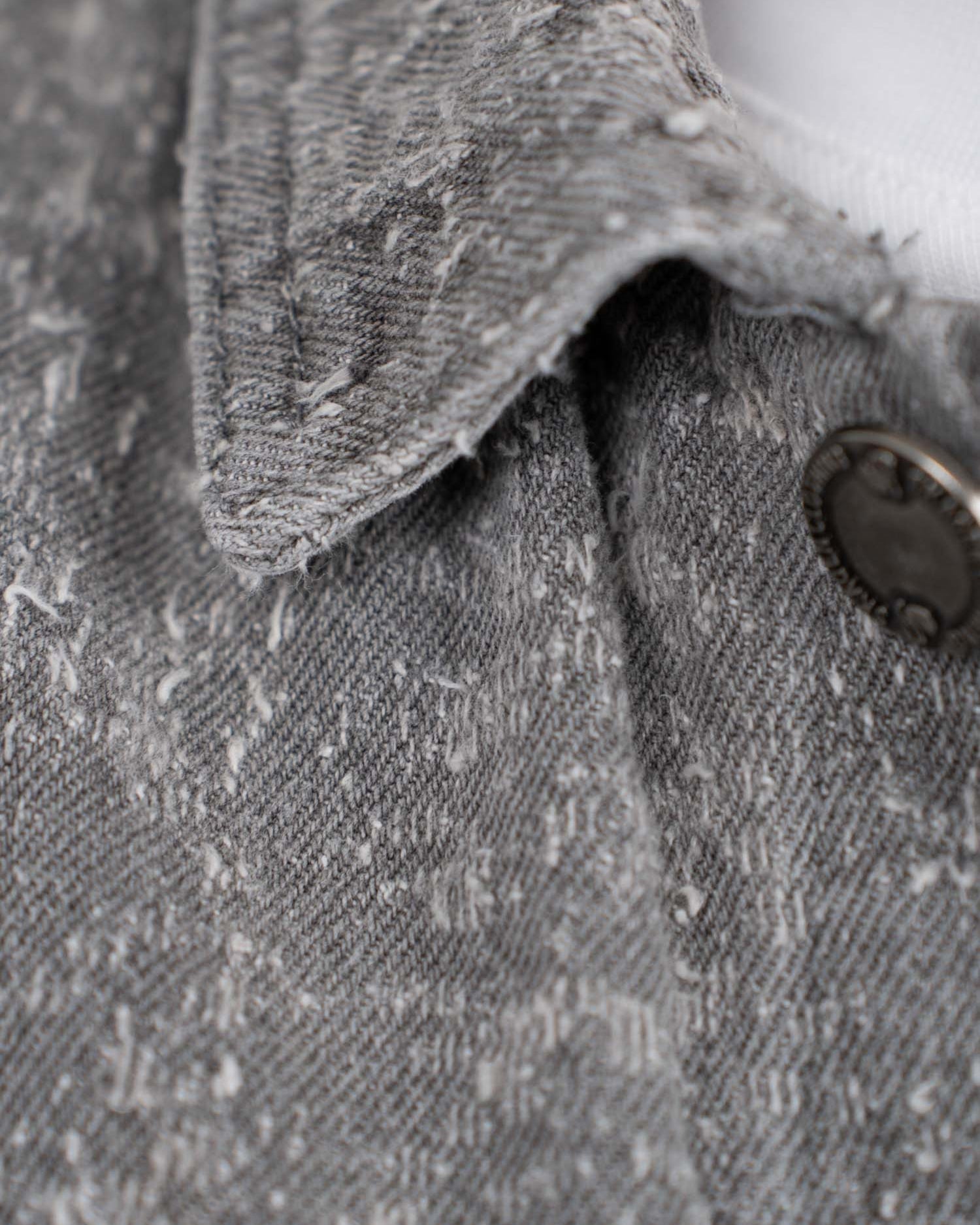 Textured Denim Jacket Grey | Skagen - clothing.dk