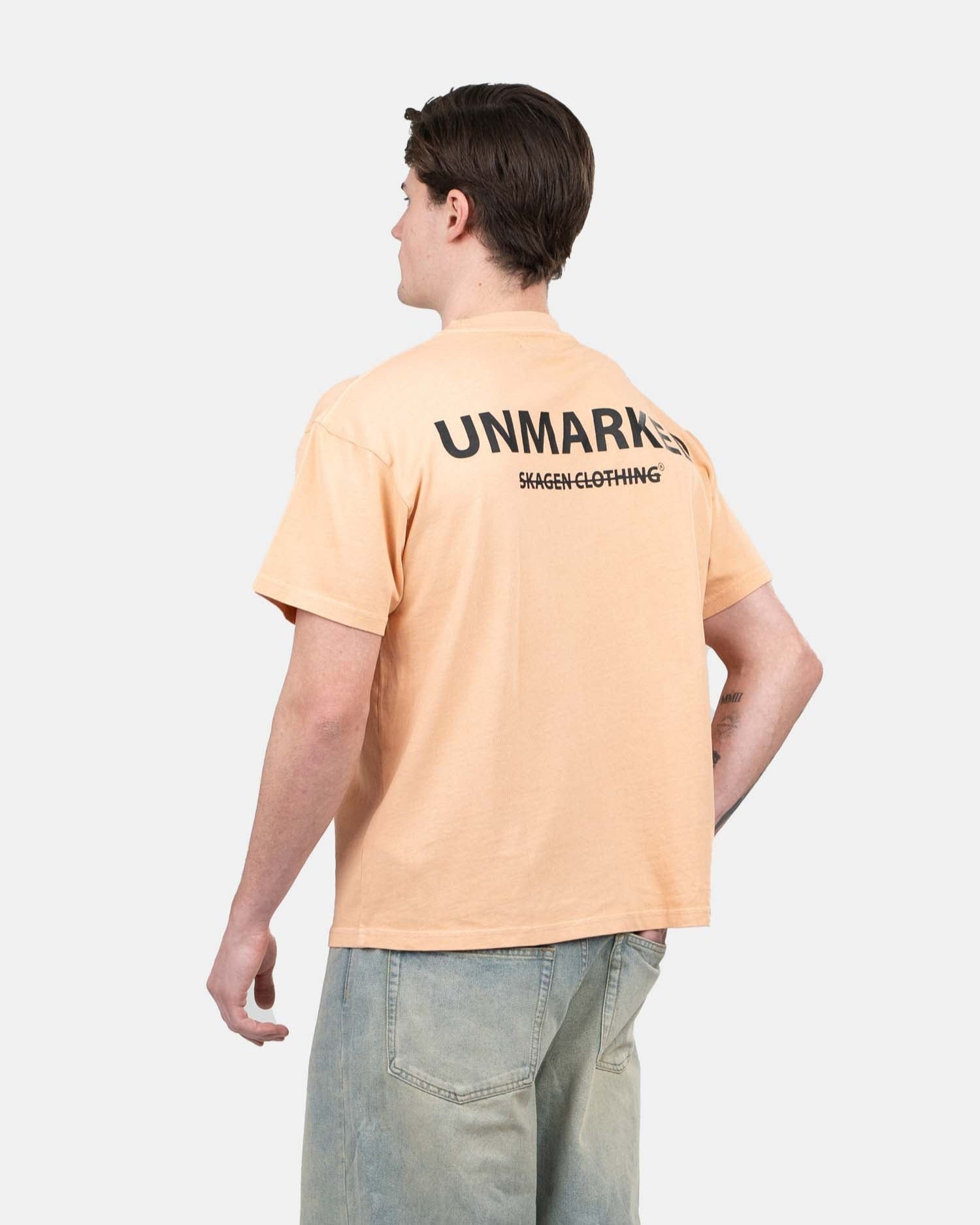 UNMARKED T-shirt Peach | Skagen - clothing.dk