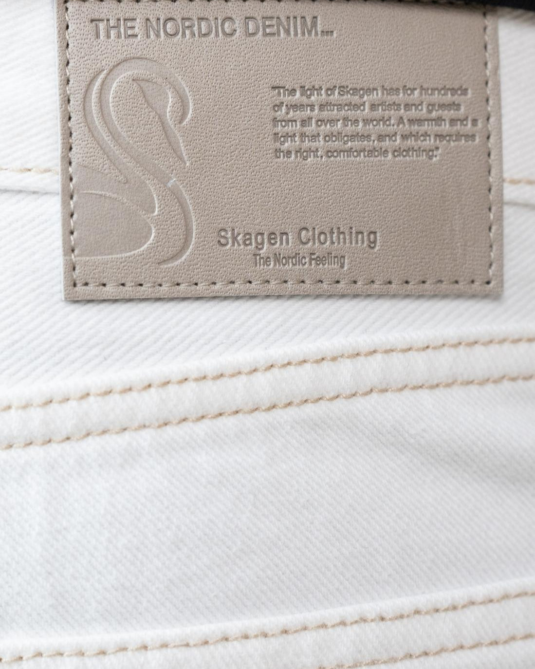 Denim Jeans White | Skagen - clothing.dk