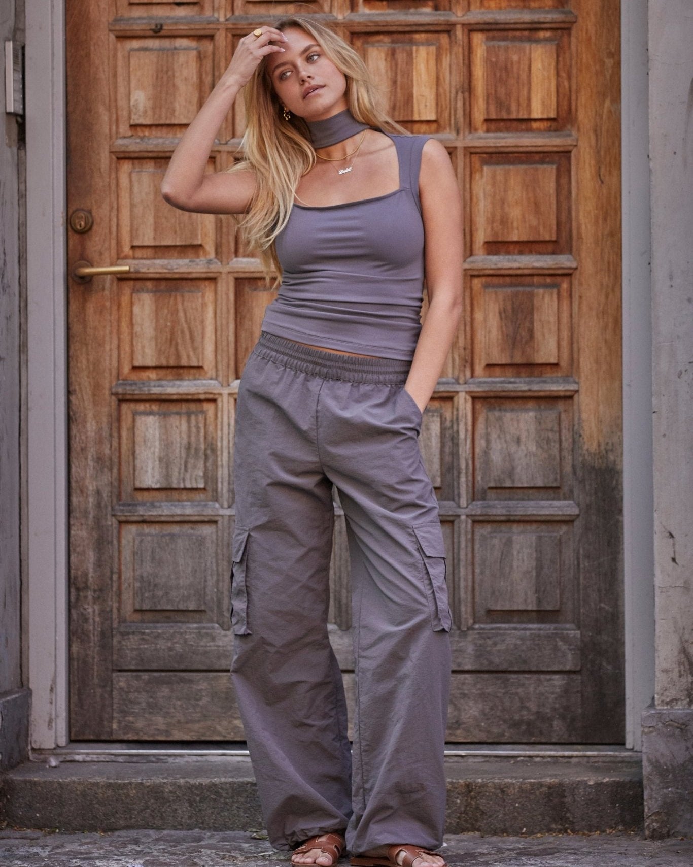 Laila x SC Collab: Top Grey | Skagen - clothing.dk